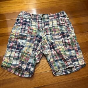 Men’s Jcrew Plaid Shorts